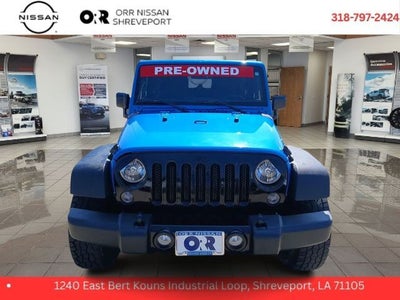 2016 Jeep Wrangler Willys Wheeler