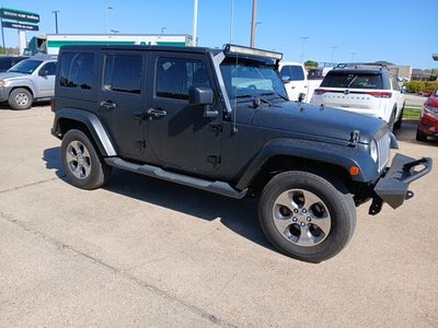 2016 Jeep Wrangler Unlimited Sahara