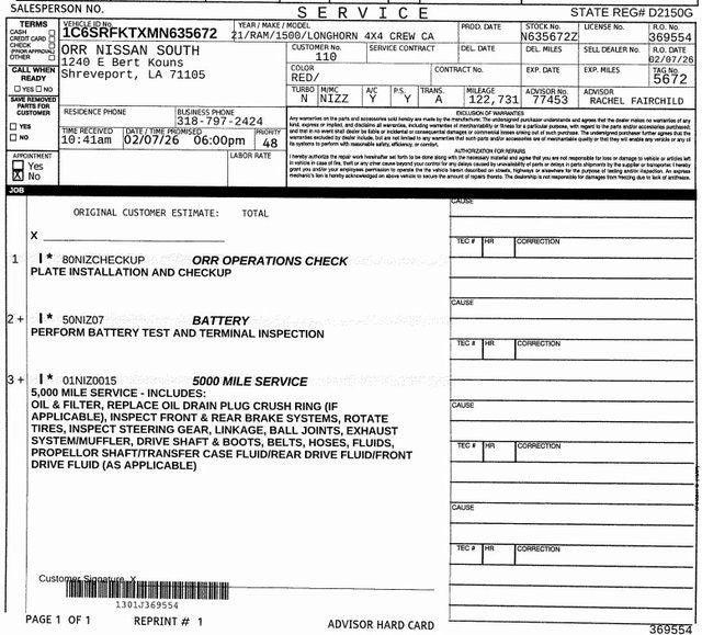 2021 RAM 1500 Laramie Longhorn 4WD