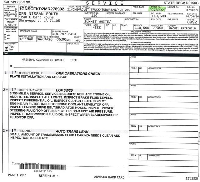 2021 Chevrolet Suburban Premier