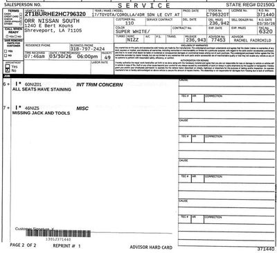 2017 Toyota Corolla LE