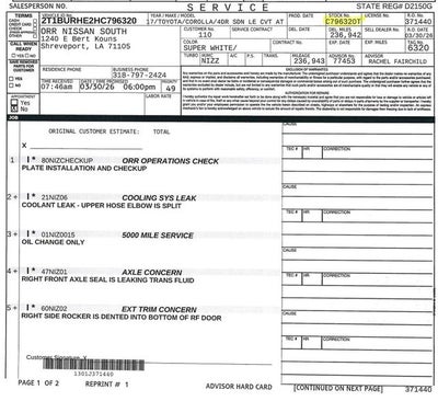 2017 Toyota Corolla LE