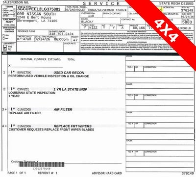 2020 Chevrolet Silverado 1500 RST 4WD