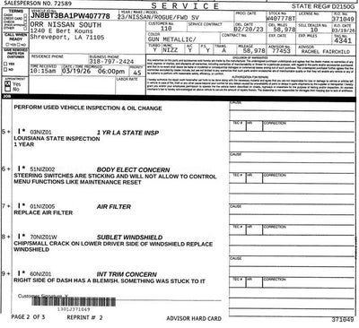 2023 Nissan Rogue SV