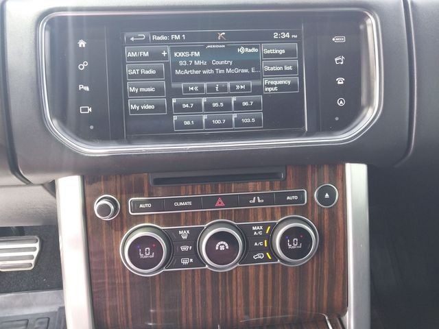 2016 Land Rover Range Rover 5.0L V8 Supercharged