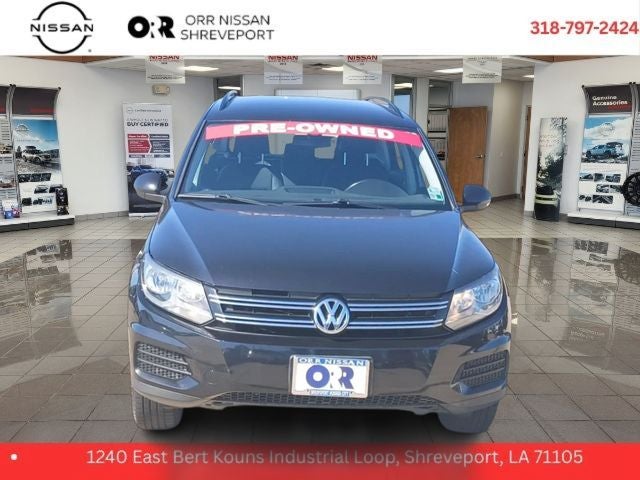 Used 2016 Volkswagen Tiguan S with VIN WVGAV7AX4GW527777 for sale in Shreveport, LA