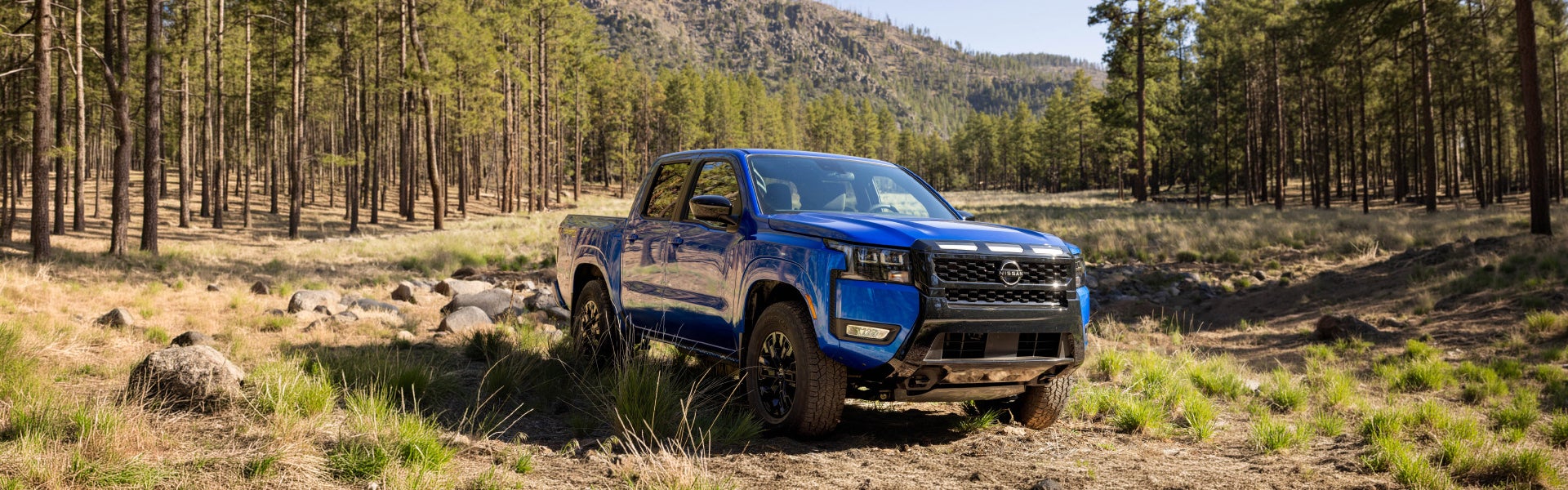Blue 2027 Nissan Frontier