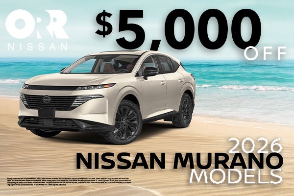 $4000 off on 2026 Nissan Murano